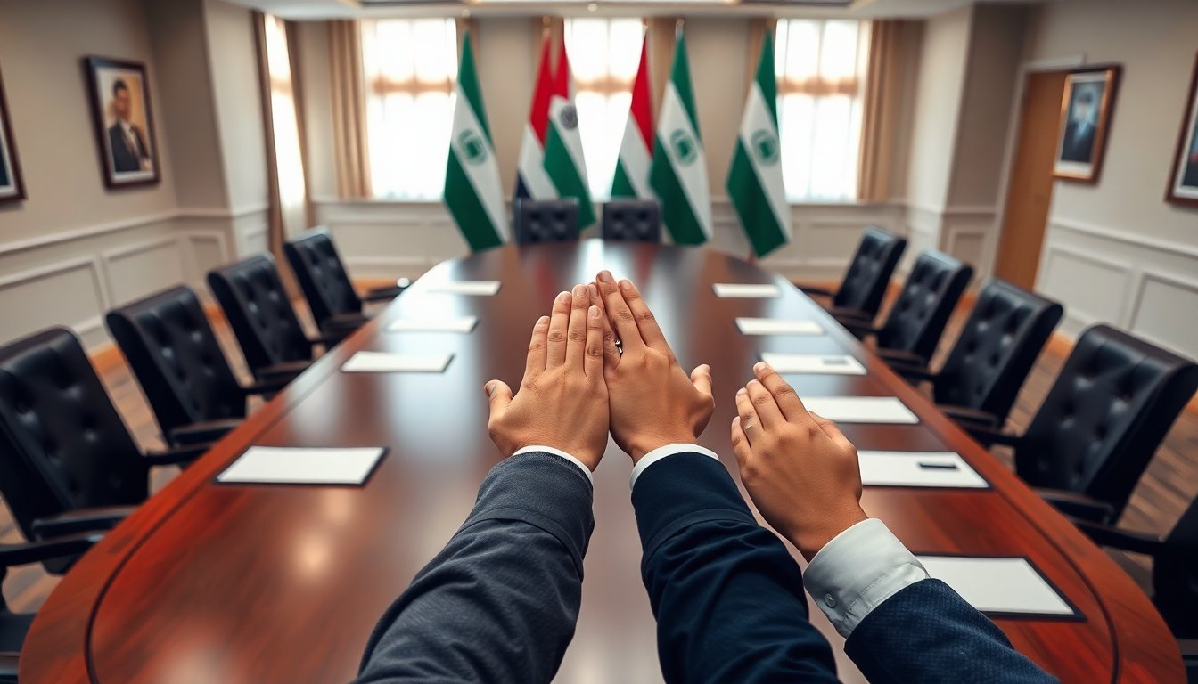 Positieve afronding van eerste gesprekken tussen Hamas en bemiddelaars