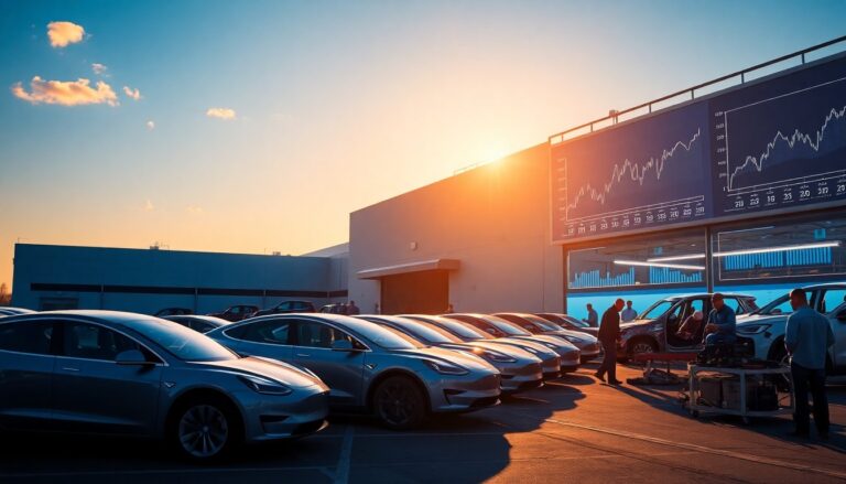 Tesla behaalt recordomzet maar ziet winst sterk dalen