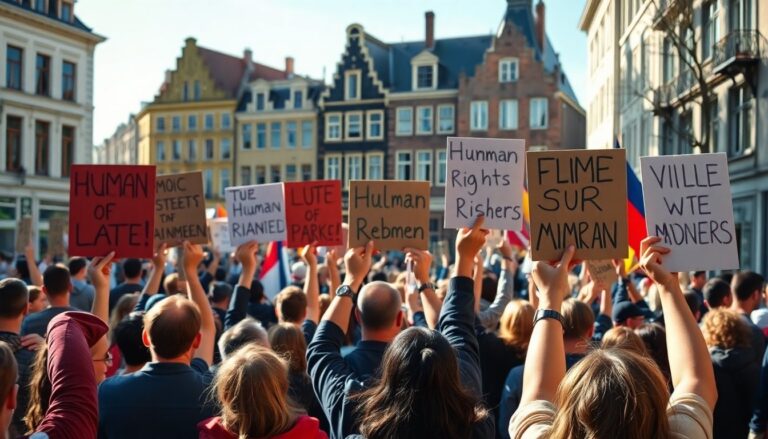 Toegenomen deelname aan Nederlandse mensenrechtenprotesten tegen Israël