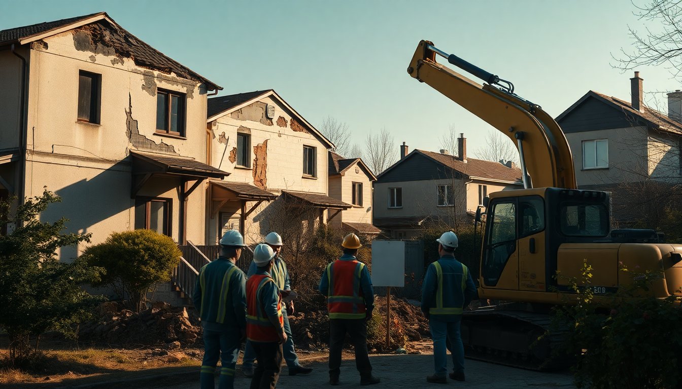 Toekomstige Sloop en Nieuwbouw van Woningen: Wat te Verwachten in de Wijk