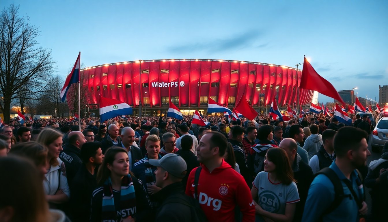 Veiligheid Voorop: Belangrijke Maatregelen Tijdens de Wedstrijd Napoli – PSV in Eindhoven