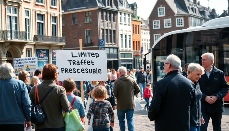 Verkeersbeperkingen in het centrum van Leiden stuiten op verzet van burgers