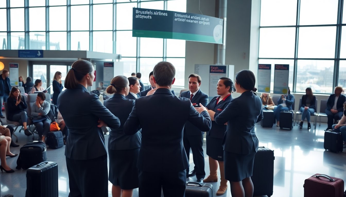 Zorgen over bedwantsen leiden tot staking van Brussels Airlines personeel