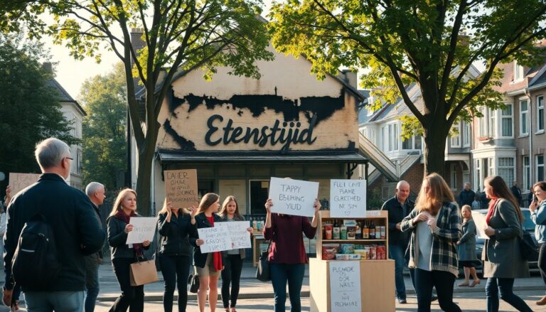Amsterdamse bewoners verzamelen bijna 11.000 euro voor snackbar na verwoestende brand: Steun voor lokale helden