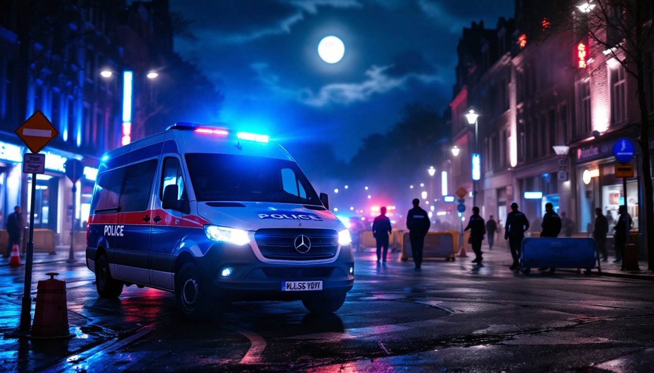 Brussel in de nacht: chaos na de Afrika Cup