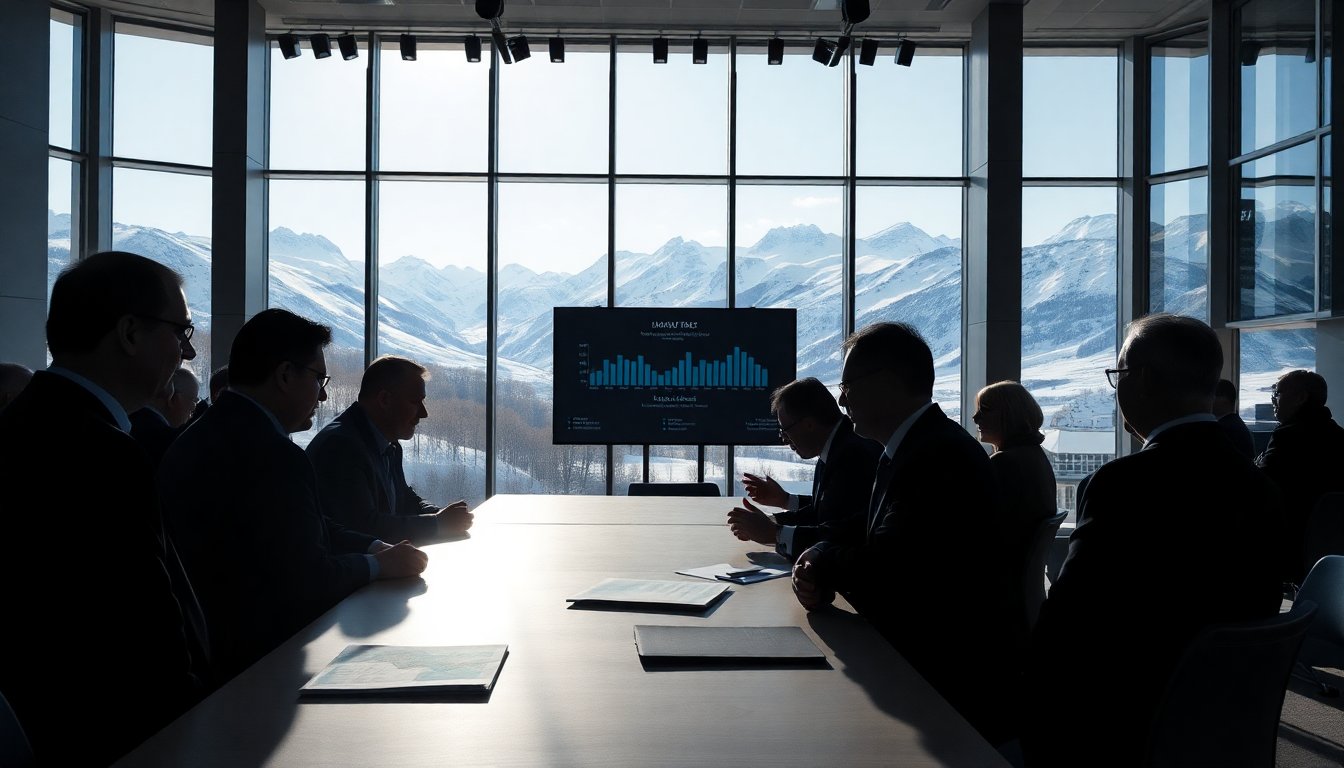 Davos: Russische diplomaat zoekt overleg met VS over Oekraïnecrisis