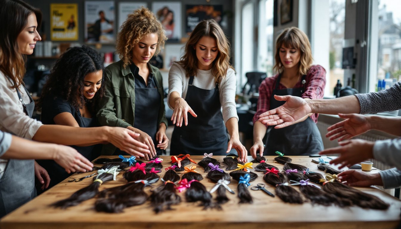 Haarstylisten en kappers verenigen zich om slachtoffers van de Zwitserse brand te steunen