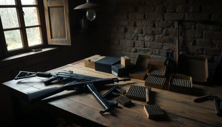 Ontdekking van Ondergrondse Schietkelder met Wapens en Kogels in Uddel