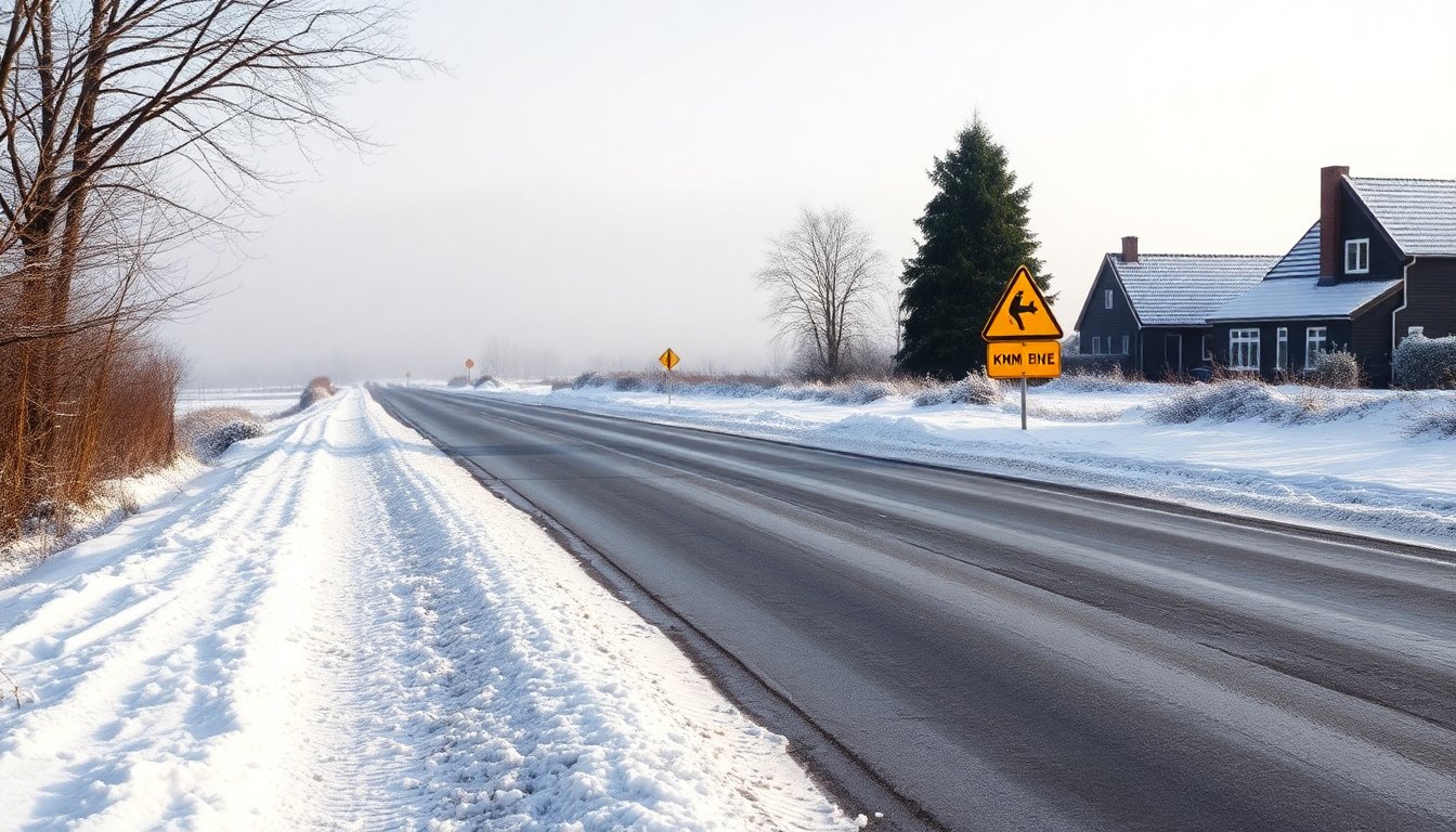 Sneeuw en Gladheid in het Noordoosten van Nederland: KNMI Waarschuwingen en Veiligheidstips