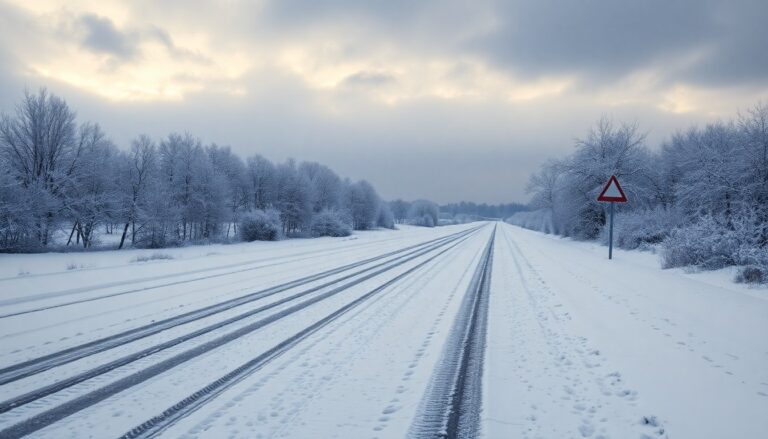 Sneeuwstorm in Nederland: Waarschuwing en Impact op het Land