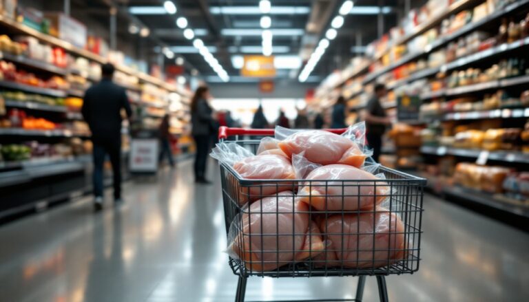 Teamleider supermarkt ontslagen na diefstal van vijf kipverpakkingen
