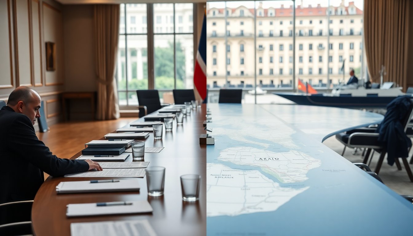 gesprekken in geneve en versterking van Amerikaanse vloot in het midden-oosten