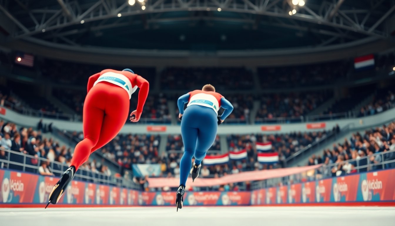 Nederlandse broers bezorgen verrassend dubbel succes op 500 meter shorttrack