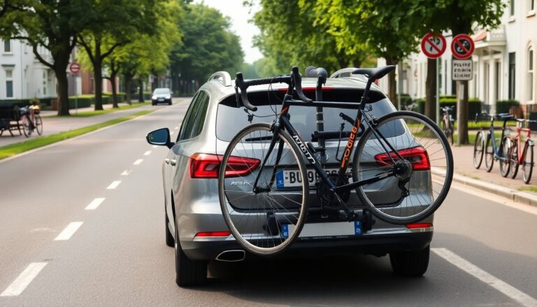 Verschilt de maximumsnelheid voor autorijden met een fietsendrager? Ontdek het hier!