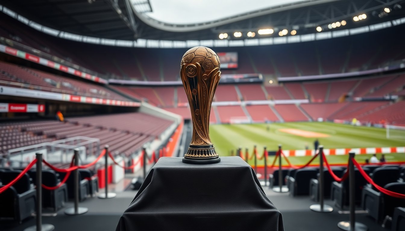 Afrika Cup-trofee zichtbaar in Stade de France ondanks geschil met Marokko