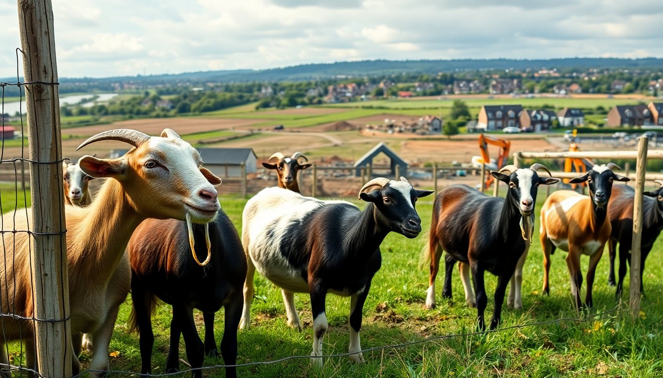 Bouwen binnen 1 kilometer van geitenhouderijen: welke projecten spelen in Utrecht
