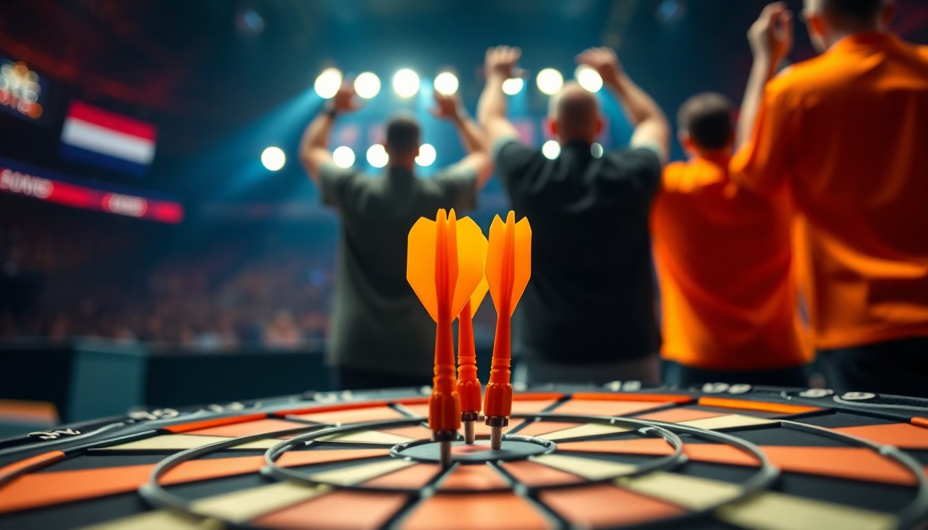 Nederlandse dominantie in Göttingen: Zonneveld verslaat Van Gerwen en vier Oranjes naar laatste acht