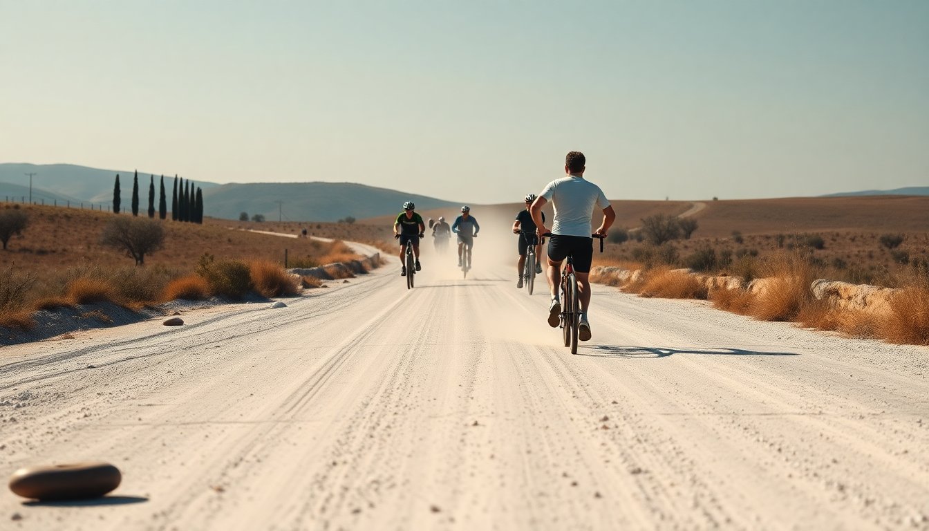 Strade Bianche vrouwen: Vos en Pieterse in verrassende kopgroep na chaos bij Le Tolfe