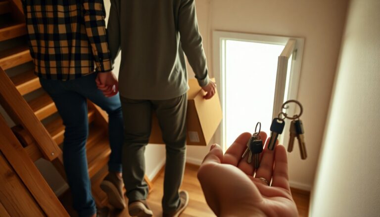 Verloofden Chantal en Ruben verlaten zolder na snelle aankoop in Kopen zonder kijken