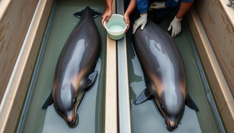 Vier bruinvissen in verzorging bij SOS Dolfijn na strandingen langs Noordzeekust