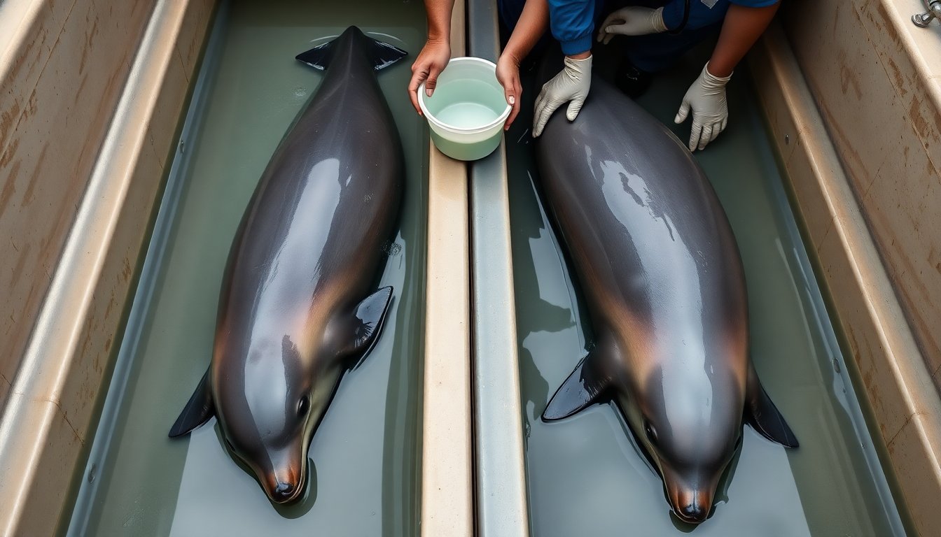 Vier bruinvissen in verzorging bij SOS Dolfijn na strandingen langs Noordzeekust
