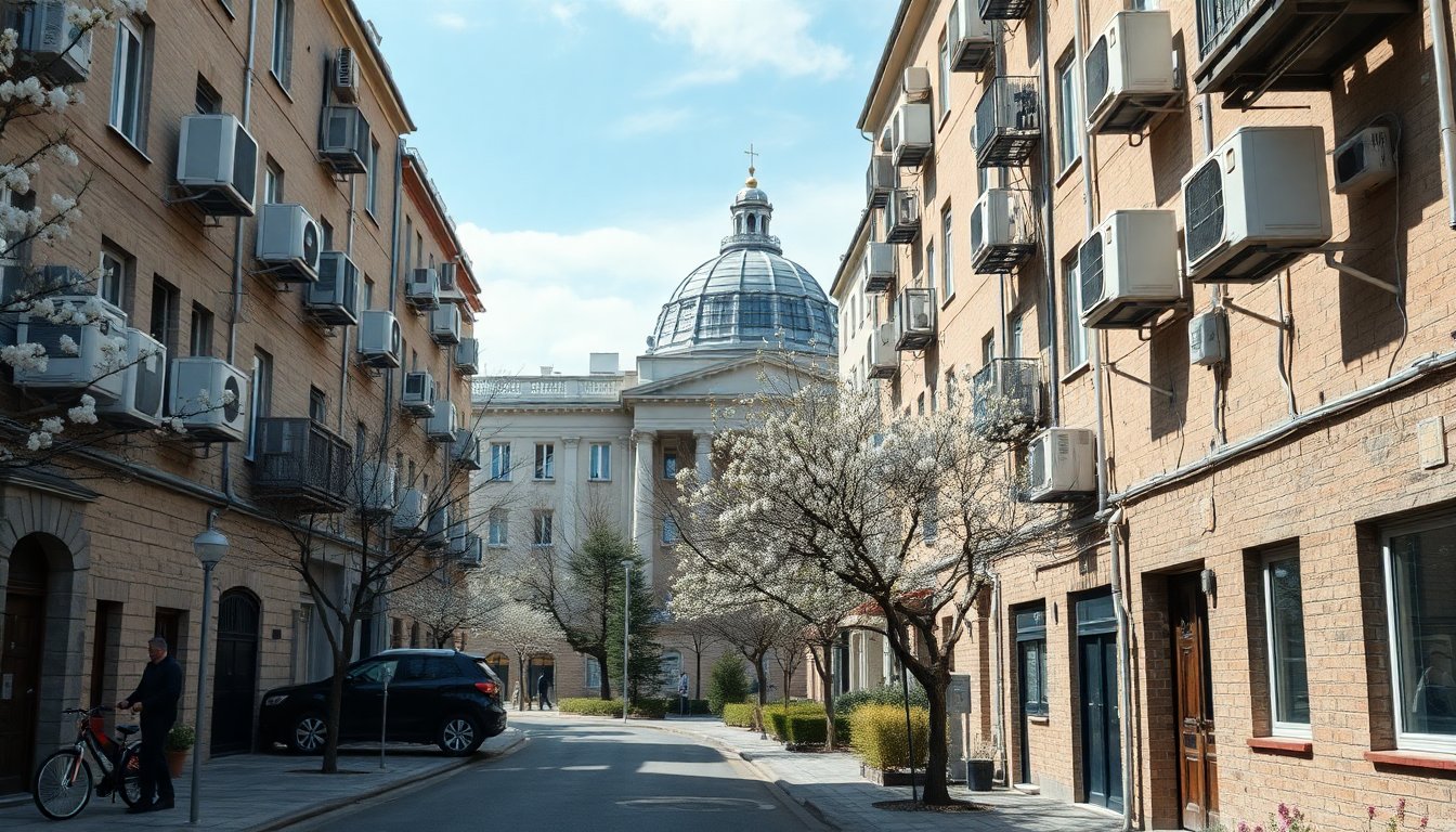 Vooruitzicht: milde week, snelle stijging van aircogebruik en felle politieke debatten